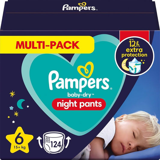 Pampers Baby-Dry Night Diaper Pants Size 6,