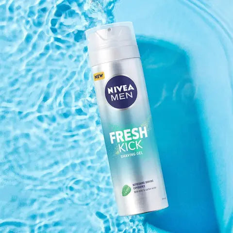 NIVEA MEN FRESH KICK SHAVING GEL 200ML