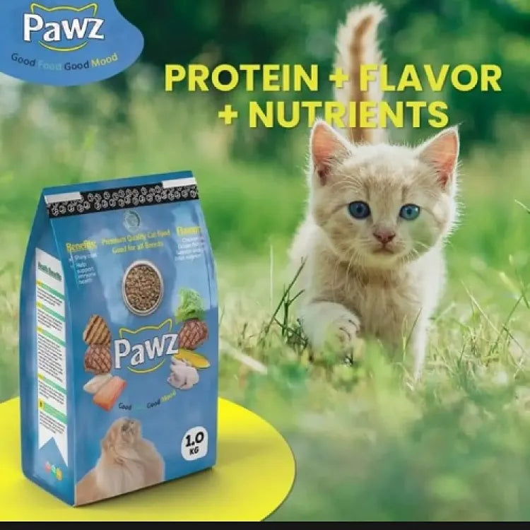 PAWZ CAT FOOD 1KG