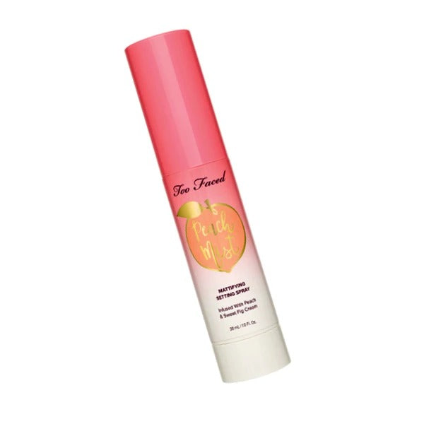 Too Faced Peach Mist setting spry