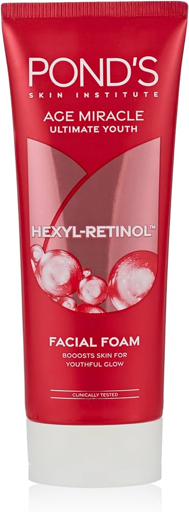 Ponds Age Miracle HEXYL-RETINOL FACIAL FOAM 90G