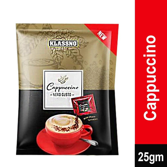 KLASSNO COFFEE CAPPUCCINO WITH CHOCO SPRINKLE 25 GM