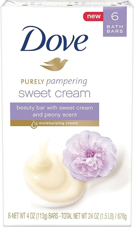 dove purely pampering sweet cream