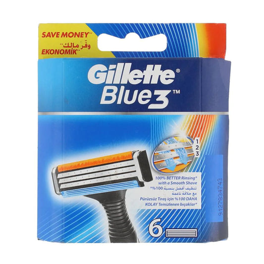 GILLETTE BLUE3 6 BLADES PC