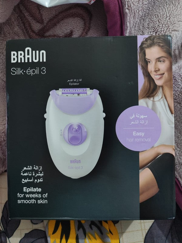 Braun Silk-épil 3 3-170 Electric Hair Removal Epilator for