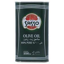 SASSO OLIVE OIL TIN 1000ml