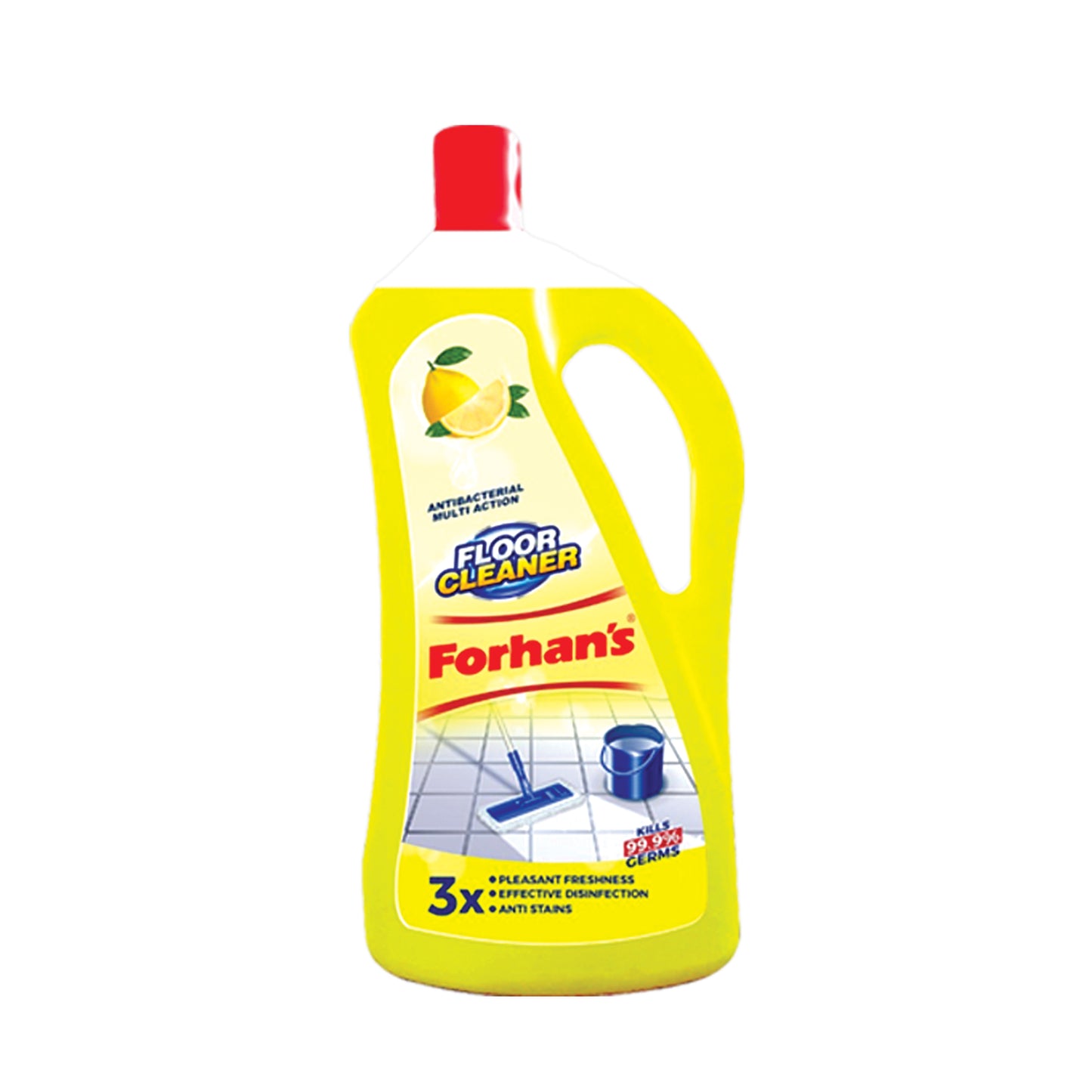 Forhan's Antibacterial Multi Action Floor Cleaner (Lemon) 1 Ltr