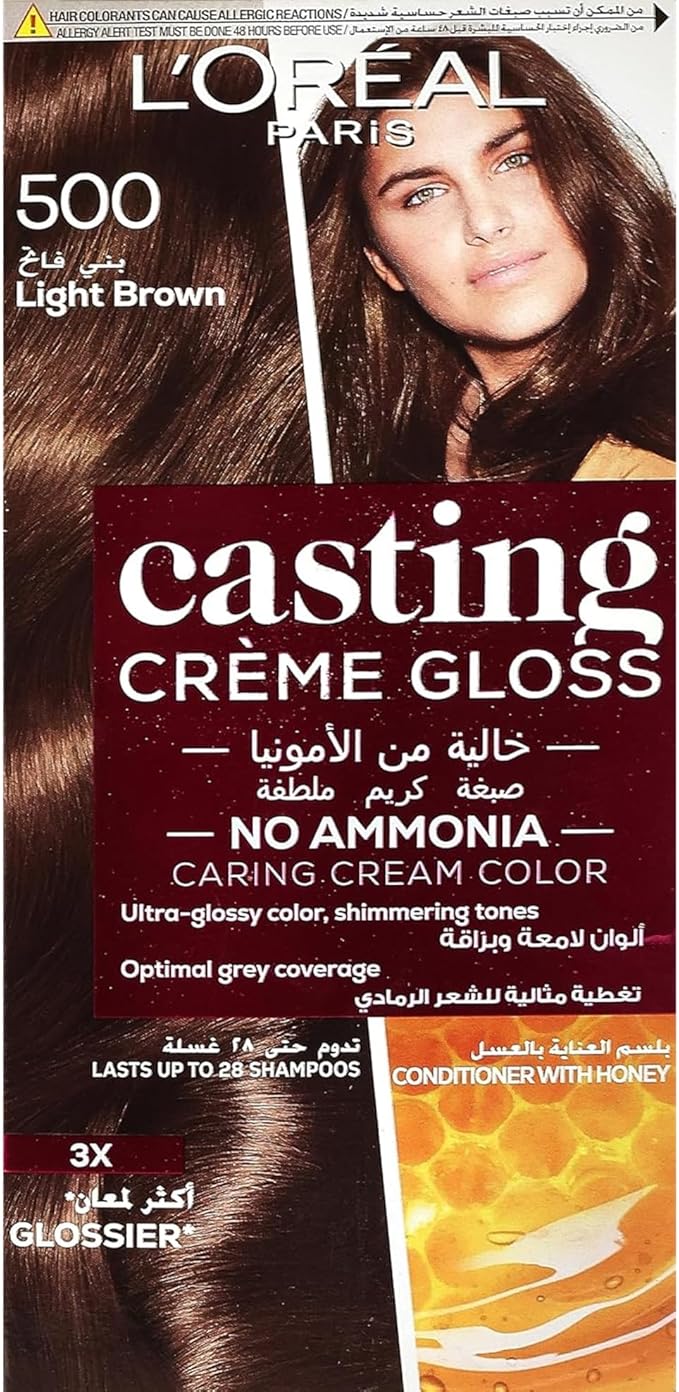 Loreal Paris Casting Crème Gloss 500 Light Brown