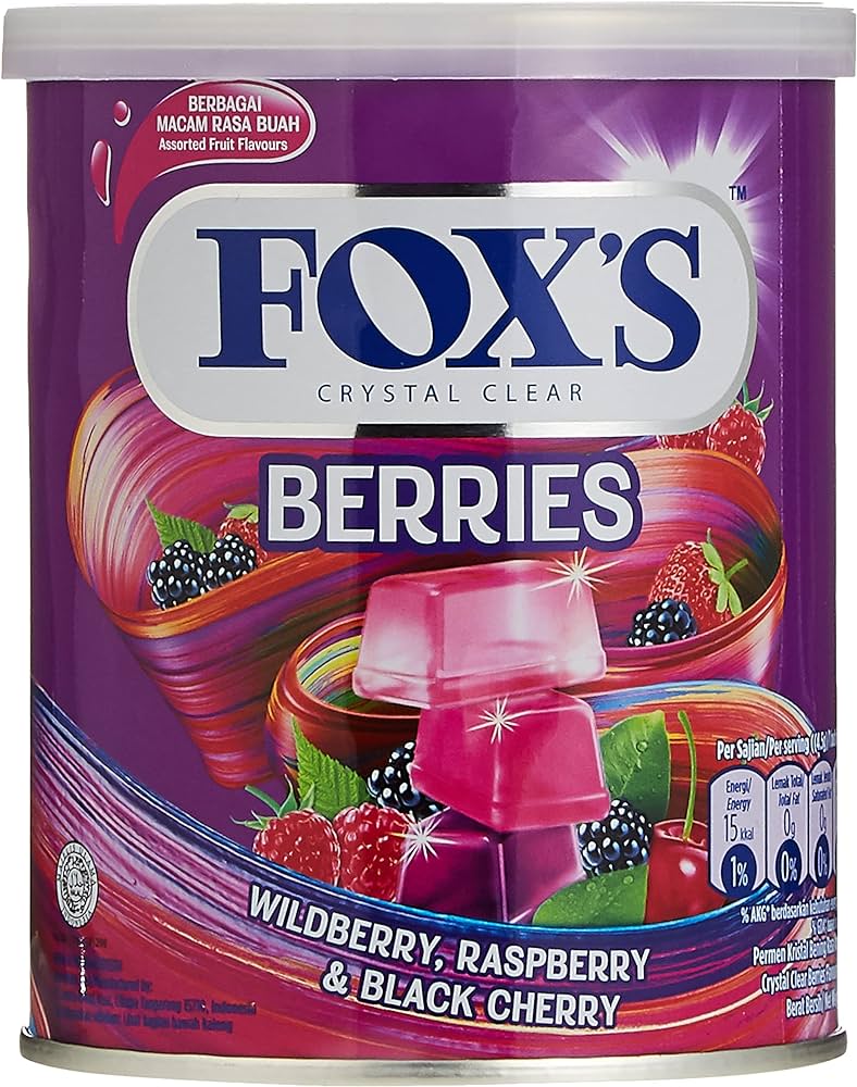 Fox's Crystal Clear Candy Tin Multi  |180g