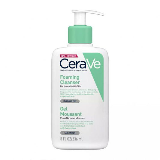 CeraVe Foaming Cleanser Normal to Oily Skin| 236ml