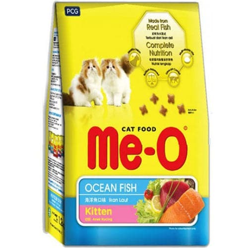 Meo Dry Cat Food with Ocean Fish for Kittens 1.2KG