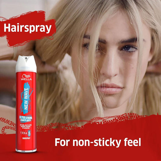 WELLA SHOCKWAVES ULTRA STRONG POWER HOLD SPRAY 250ML