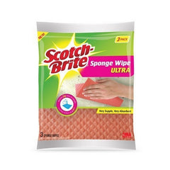 Scotch Brite Sponge Wipes 3Pcs