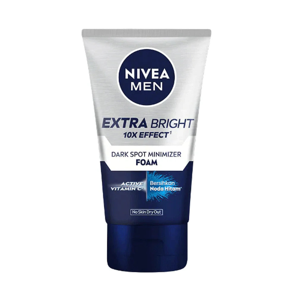 Nivea Men Extra Bright Dark Sport Minimizer Foam 100ml