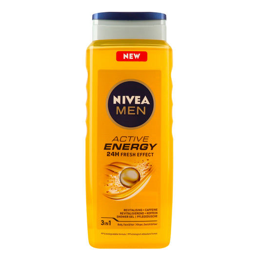 Nivea Men Active Clean shower gel 500ml