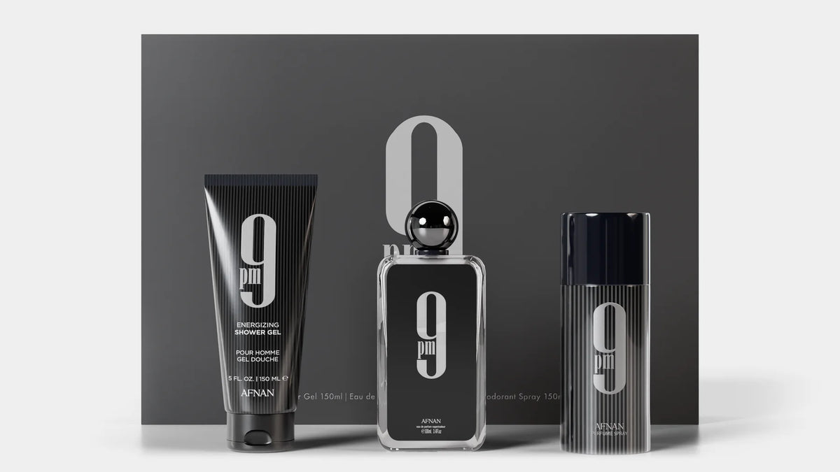 AFNAN PERFUMES GIFT SET 9PM HOMME