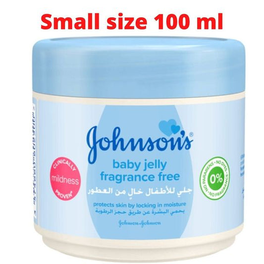 Johnsons Baby Jelly Fragrance Free 100Ml