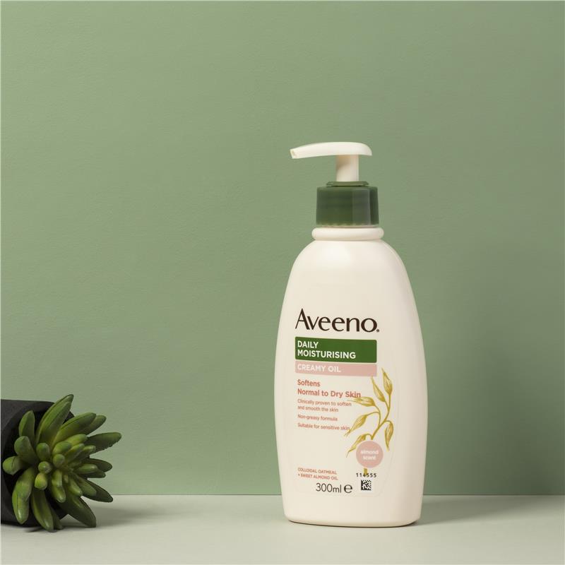 AVEENO MOISTURIZING LOTION CREAMY OIL 300ML