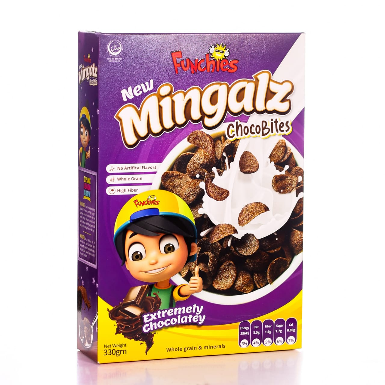 Funchies Mingalz Chocolate Filled Crunch 330Gm