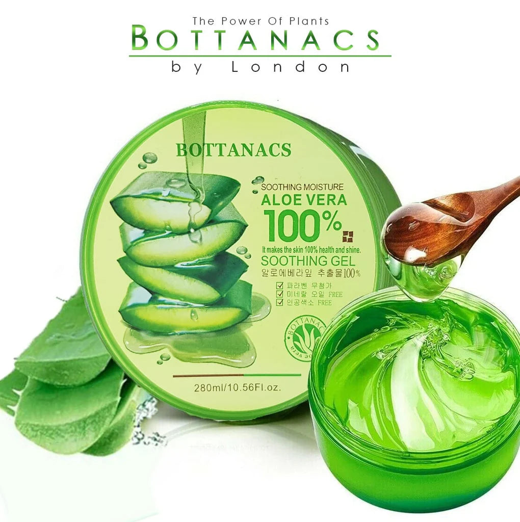 Bottanacs Aloe Vera Soothing Moisture 100% Gel 280 ML