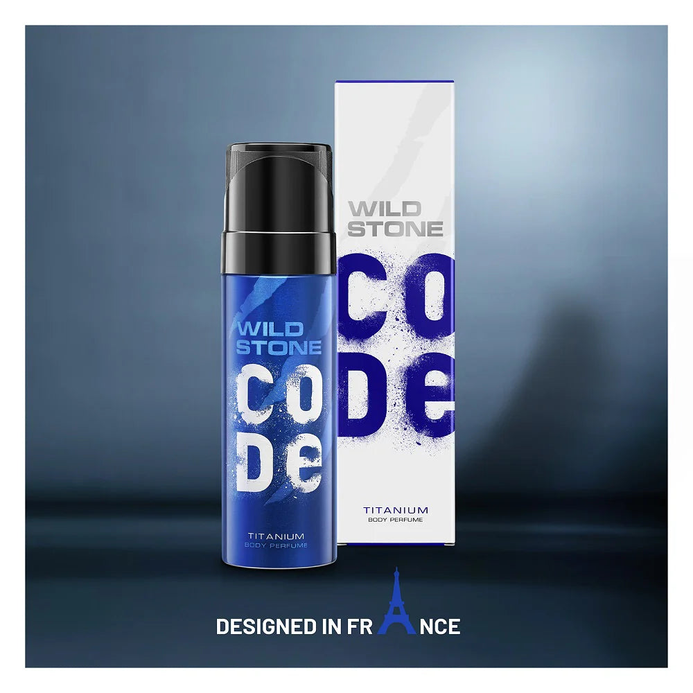 Wild Stone Code Body Perfume  For Men 120 ML
