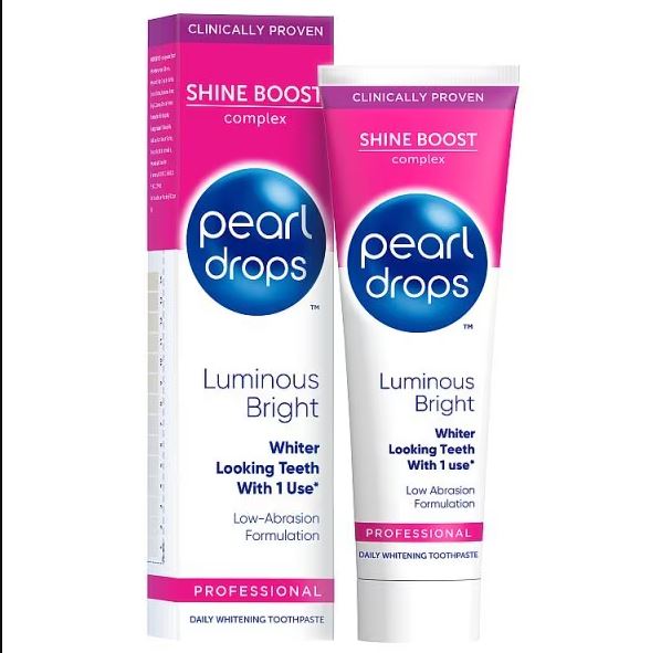 Pearl Drops Luminous Bright White Toothpolish 75ml | Toiletries |