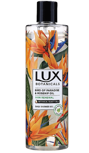 Lux Botanicals Bird Of Paradise & Rosehip Oil Daily Shower Gel