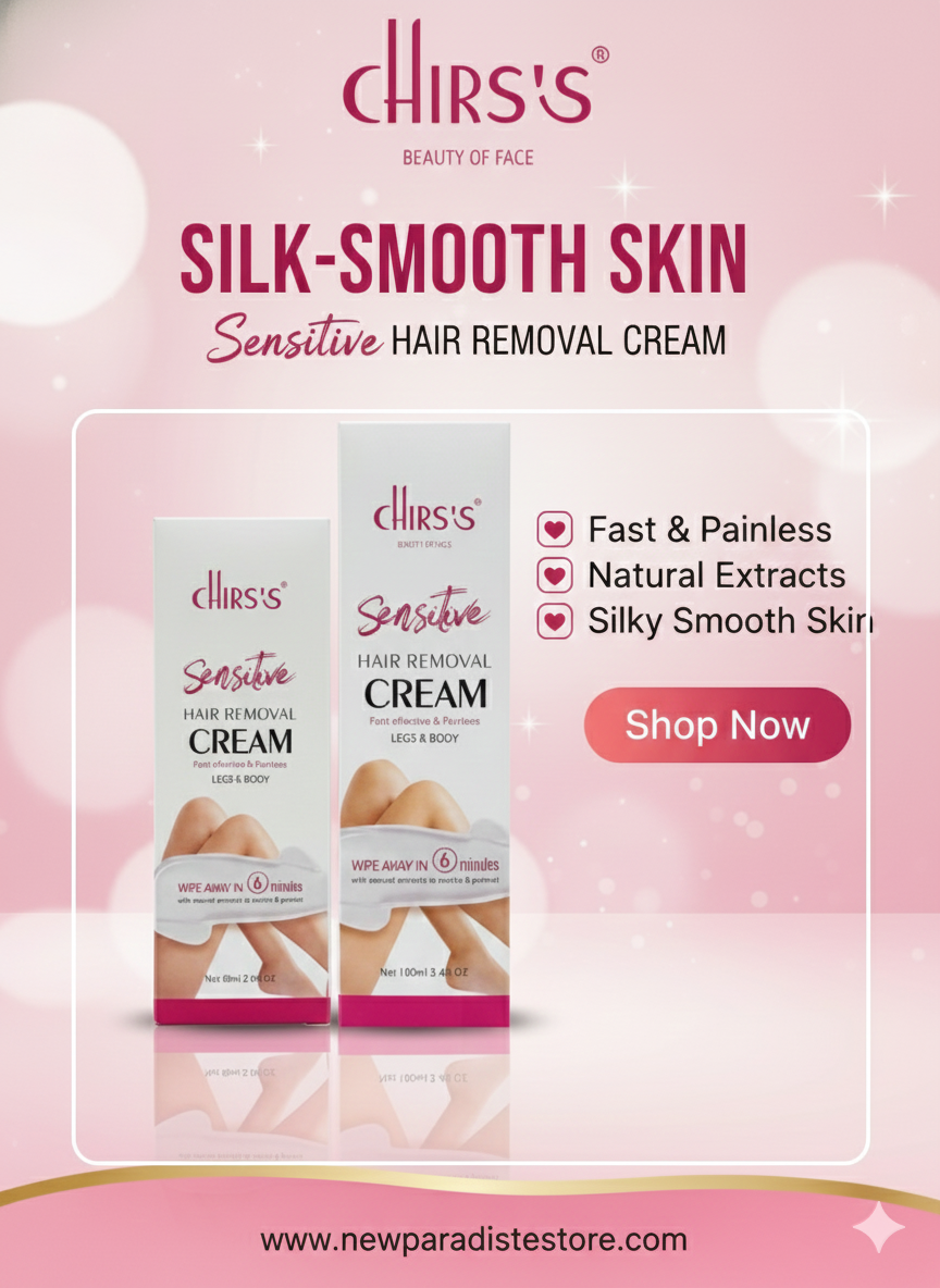 Chirs's Sensitive Silk-Smooth Hair Removal Cream