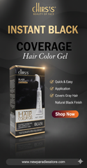 Chirs's Instant Black Coverage Hair Color Gel