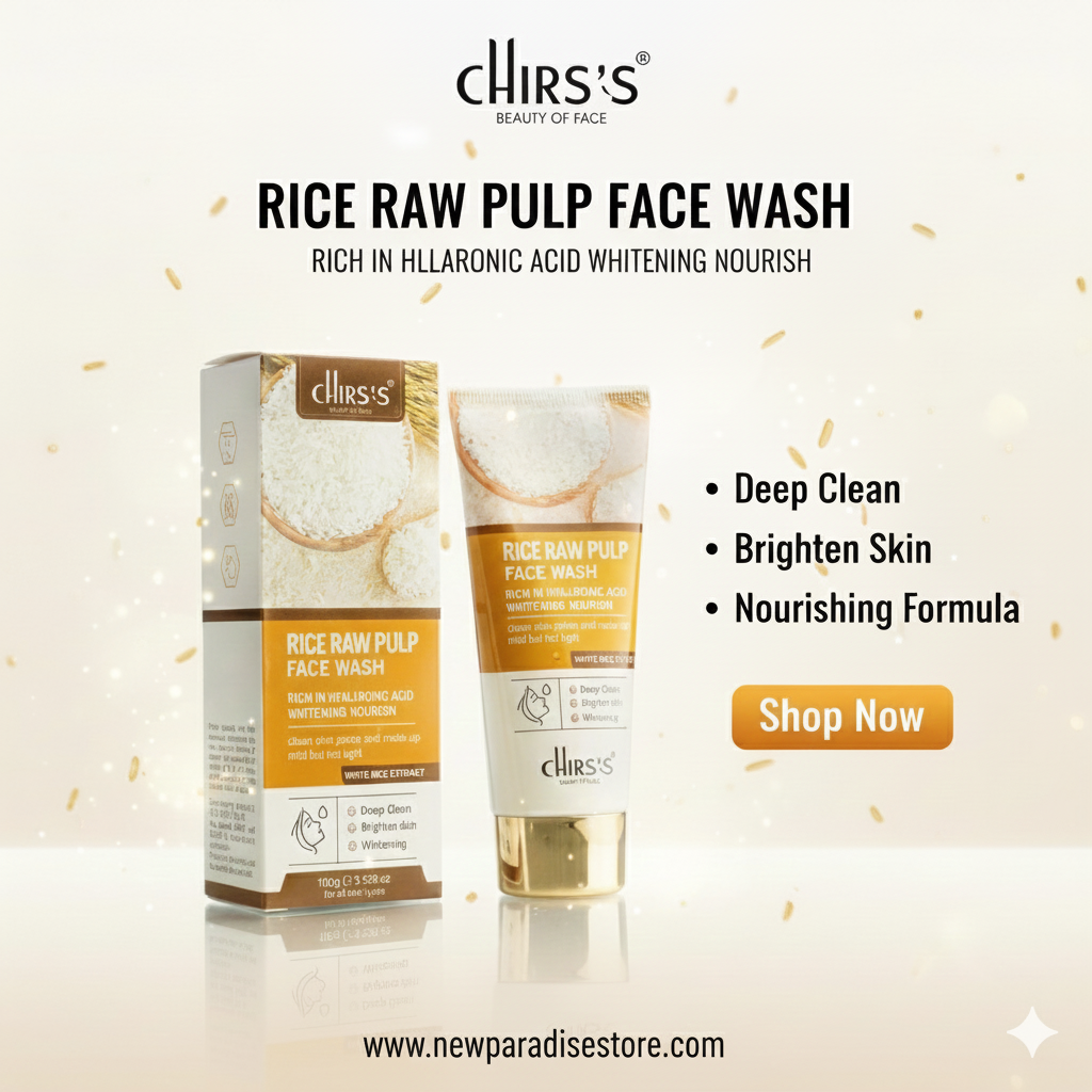 Chirs's Rice Raw Pulp Face Wash