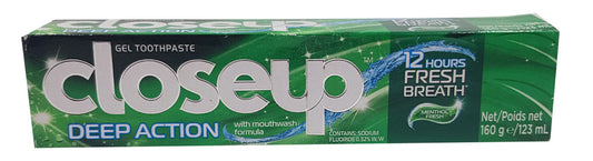 Closeup Deep Action Menthol Fresh Toothpaste
