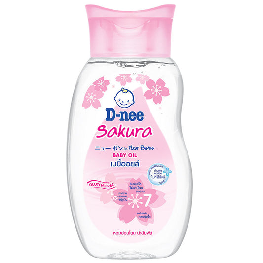 D Nee Pure Baby Oil Sakura Soft 200ML