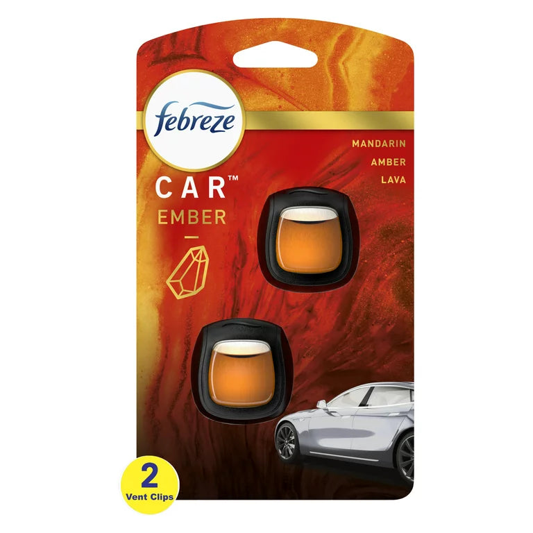 Febreze Car Ember Scent Air Freshener Vent Clip