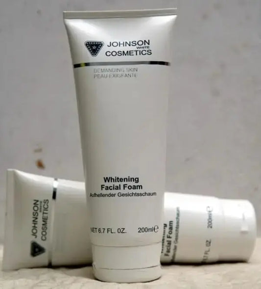 Johnson White Cosmetics Whitening Facial Foam