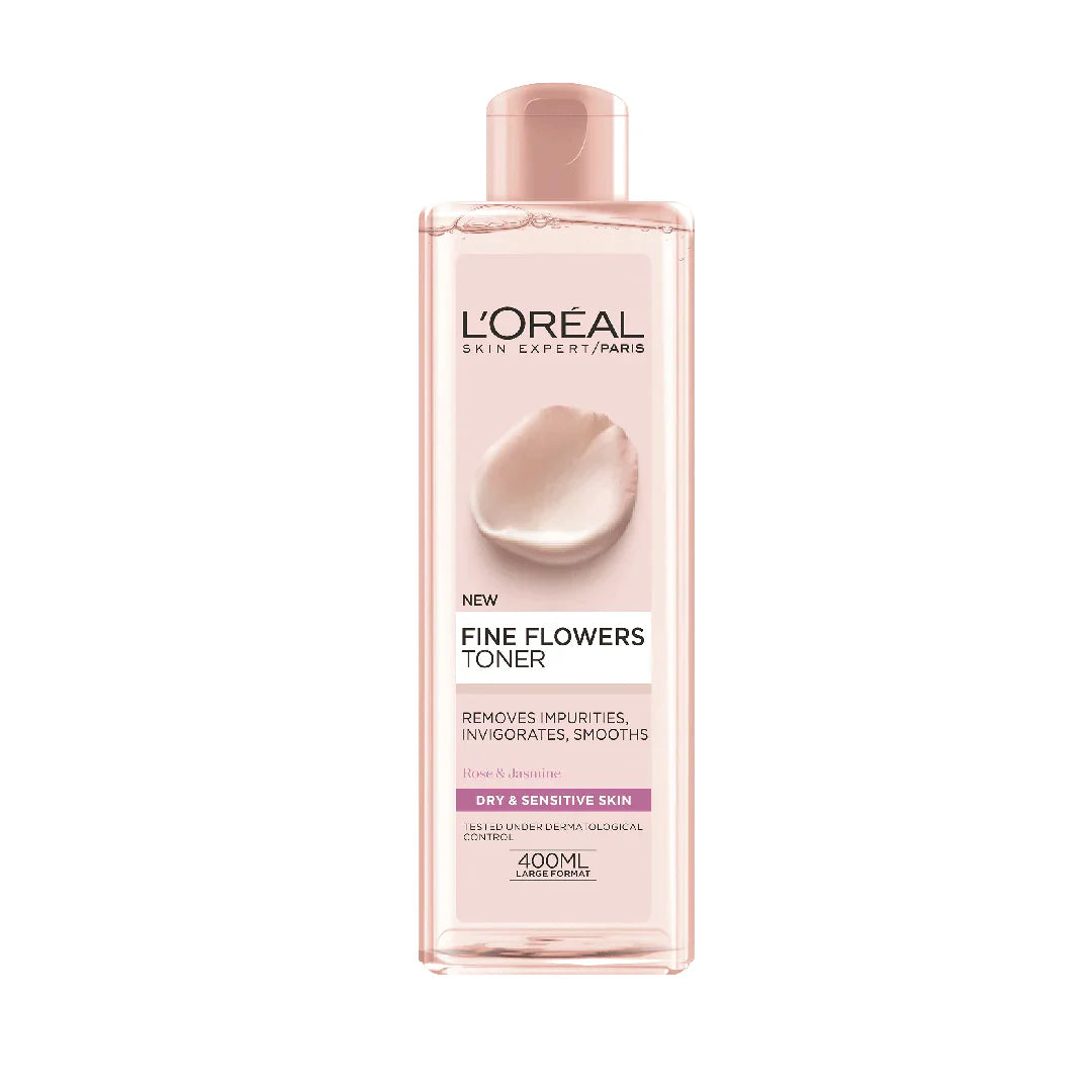 Loreal Dermo Fine Flowers Toner Dry & Sensitive Skin