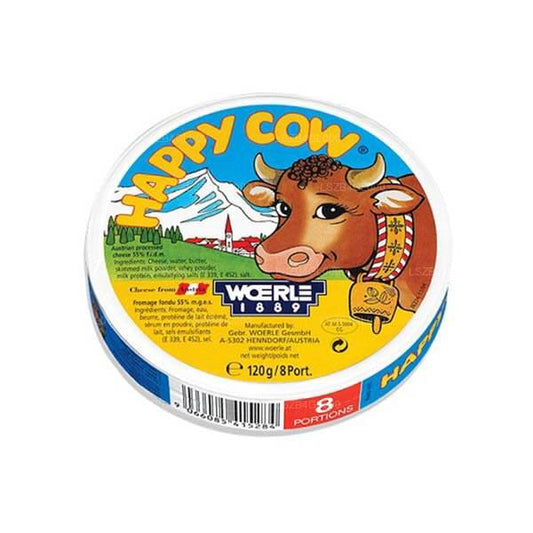 Happy Cow Cheese Round Box Portion | 120g