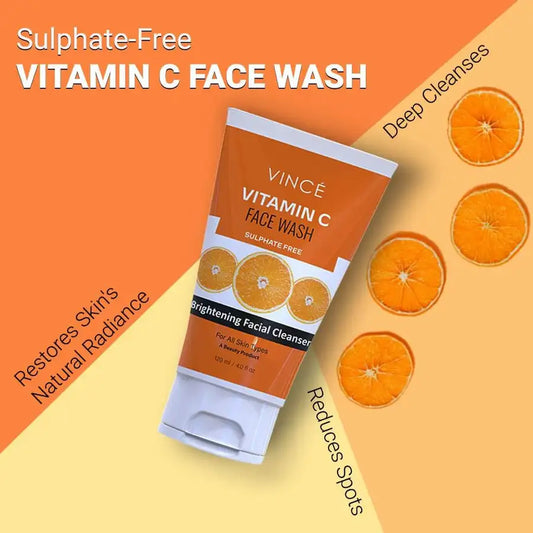 vince Vitamin C Face Wash for Dry Skin