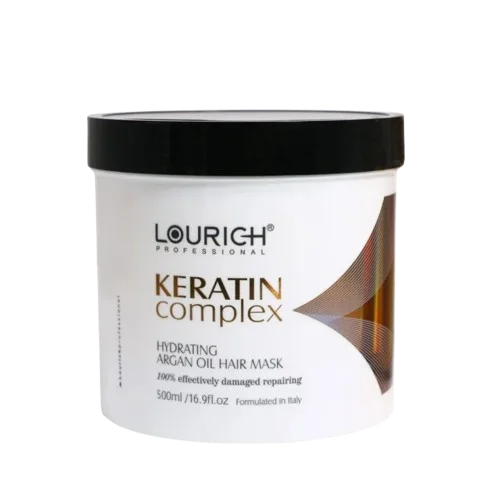 LOURICH KERATIN COMPLEX HYDERATING ARGAON OIL HAIR MASK 500ML
