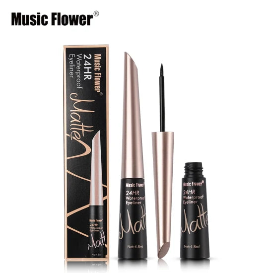 Music Flower Liquid Eyeliner Pencil Waterproof Eyeliner