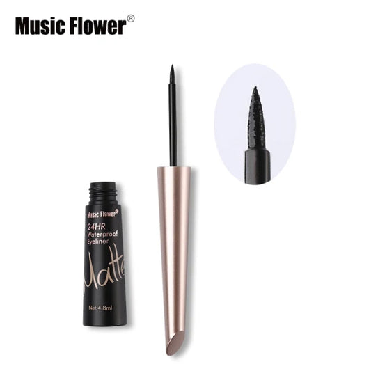 Music Flower Liquid Eyeliner Pencil Waterproof Eyeliner