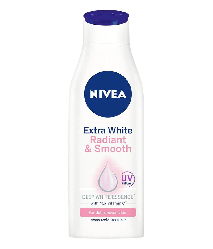 nivea extra white radiant &smooth lotion 100ml