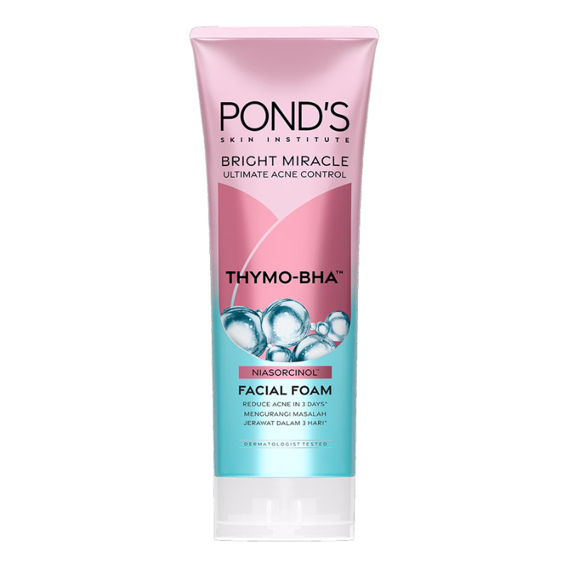 PONDS BRIGHT MIRACLE FACIAL FOAM 100G