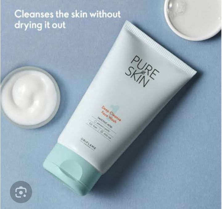 Oriflame Pure Skin Deep Cleanser Face Wash 150ml