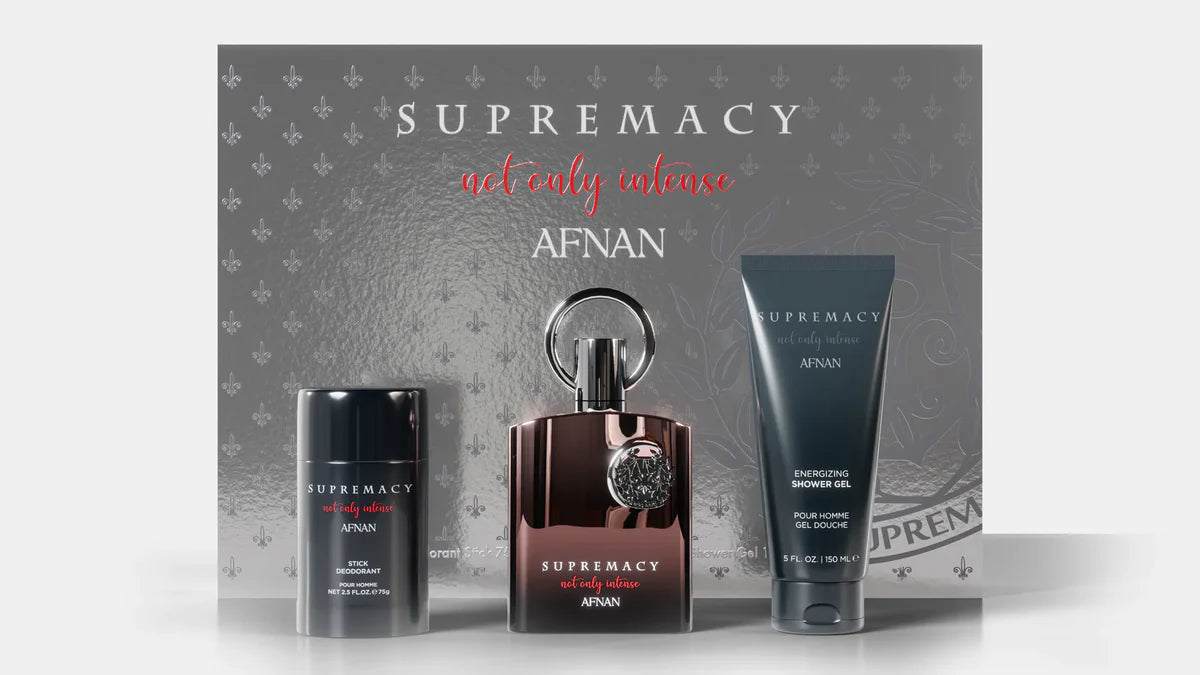 AFNAN PERFUMES USA - GIFT SET SUPREMACY NOT ONLY INTENSE