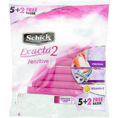 Schick Exacta 2 Women Sensitive Aloe & Vitamin E Disposable Razor