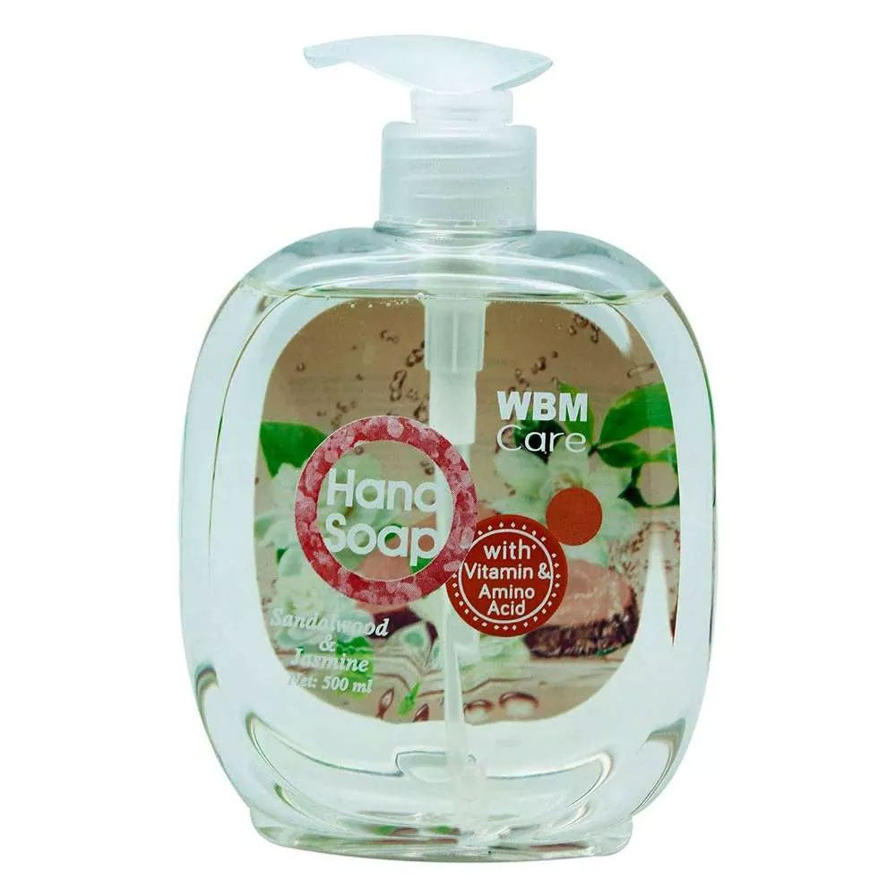 WBM Care Liquid Hand Wash, Sandalwood and Jasmine