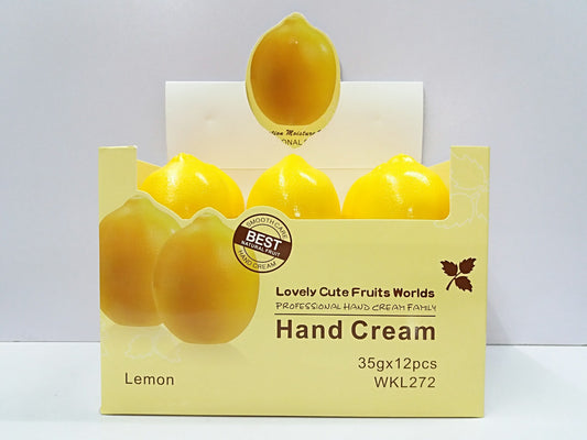 Wokali Lovely Cute Fruits World Professional lemon Hand Cream 35gm