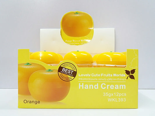 Wokali Lovely Cute Fruits World Professional orange Hand Cream 35gm