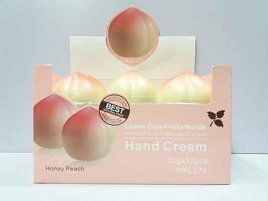 Wokali Lovely Cute Fruits World Professional Honey Peach Hand Cream 35gm