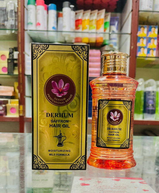 WELLICE DERHUM SAFFRON HAIR OIL